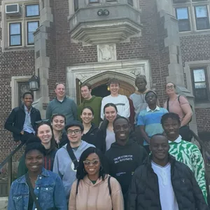 We were delighted to host students from @principiacollege today for lunch and a tour! They even got to see our tunnel that connects the Original Building and the Christian Science Nursing Building.