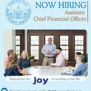 Do you know anyone with financial management experience? We’d love to talk with them! We are looking to hire an Assistant Chief Financial Officer to provide support to our CFO in overseeing all aspects of our financial operations. Ideally this individual would have a strong understanding of non-for-profit accounting principles.  
See the full job description at chbenevolent.org/employment