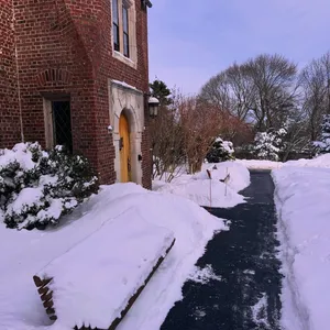 We’re grateful to the team keeping our campus pathways and roads clear in this latest snowfall!